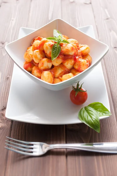 Gnocchi al pomodoro — Stok fotoğraf