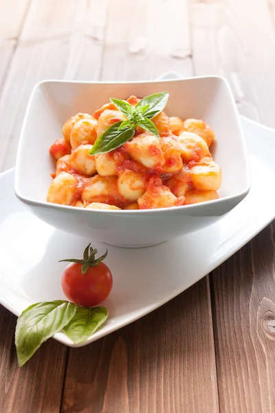 Gnocchi al pomodoro — Stok fotoğraf