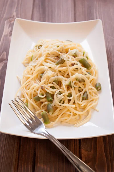 Espaguete vegetariano — Fotografia de Stock