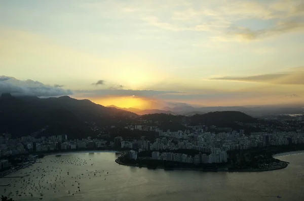 Pôr do sol no Rio — Fotografia de Stock