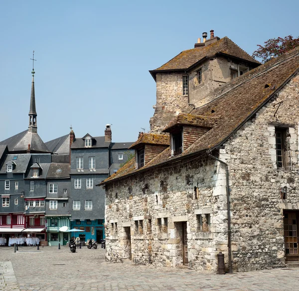Honfleur cidade na Normandia - França — Fotografia de Stock