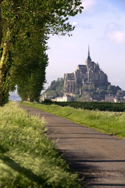 Mont saint-Michel, Franciaország — Stock Fotó