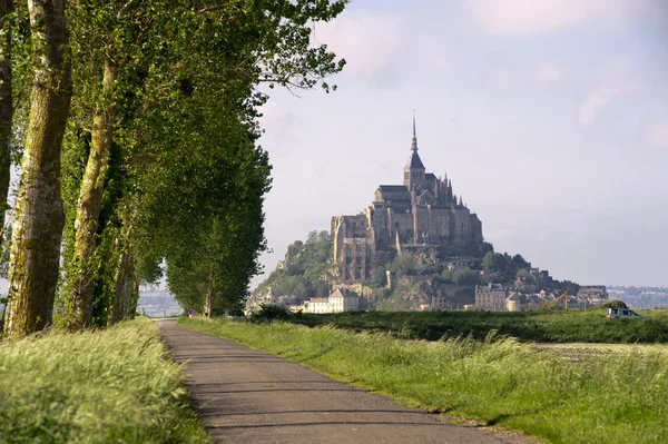 Mont Saint-Michel en Francia —  Fotos de Stock