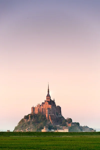 Mont saint-michel i Frankrike — Stockfoto