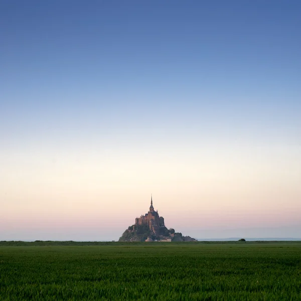 Mont saint-michel i Frankrike — Stockfoto
