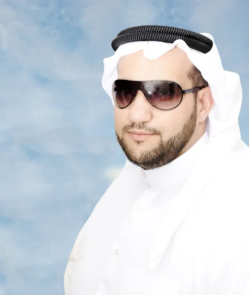 Арабский портрет бизнесмена — стоковое фото