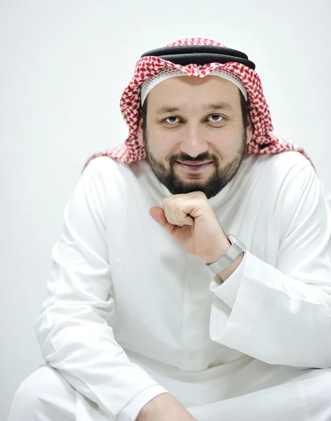 Közel-keleti férfi portréja — Stock Fotó