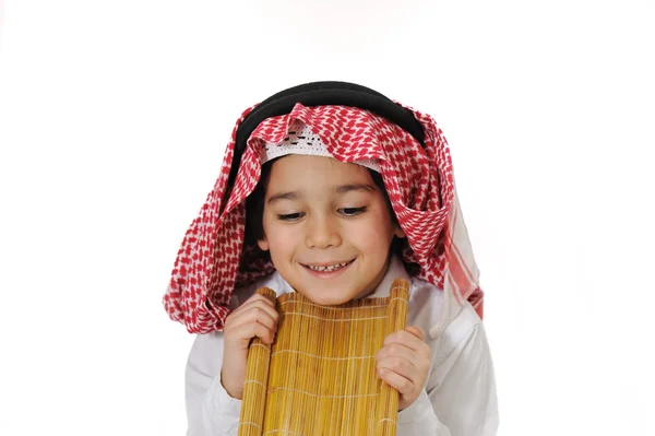 可爱的阿拉伯文小孩 — 图库照片
