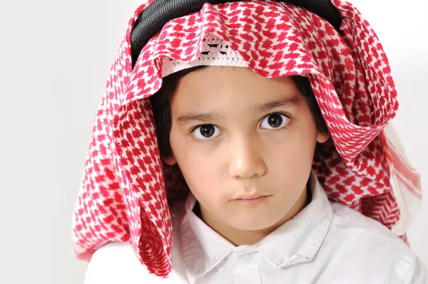 Roztomilý arabské kid — Stock fotografie