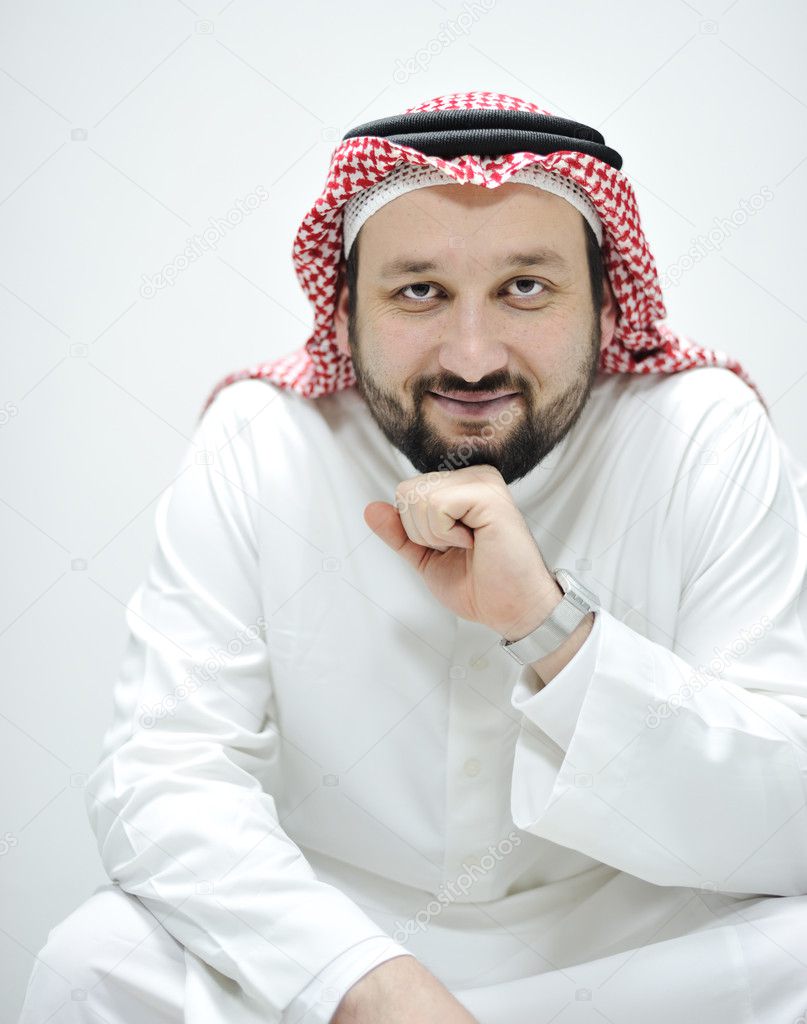 Portrait of Middle Eastern man