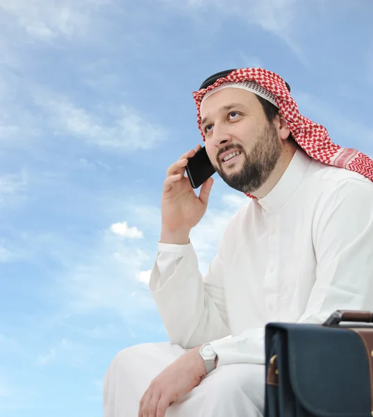 Homem de negócios árabe — Fotografia de Stock