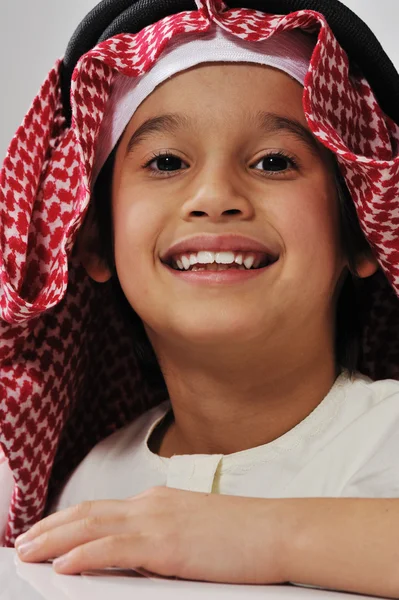 Πορτρέτο του αραβικού παιδί — Φωτογραφία Αρχείου