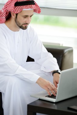 Modern Arapça işadamı Office