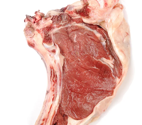Fresh Ribeye Steaks at the Butcher Shop — Stock Photo, Image