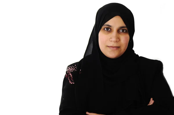 Mulher árabe muçulmana bonita — Fotografia de Stock