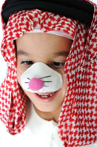 Arapça mutlu çocuk — Stok fotoğraf