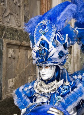 Venedik karnaval kutlama olay saint mark Meydanı