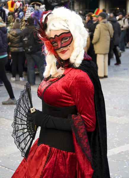 Βενετία Καρναβάλι πανηγυρικής εκδήλωσης στον Άγιο σημαδέψετε το τετράγωνο — Φωτογραφία Αρχείου