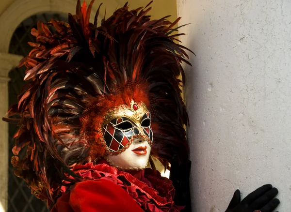 Festa di Carnevale di Venezia Evento in Piazza San Marco — Foto Stock