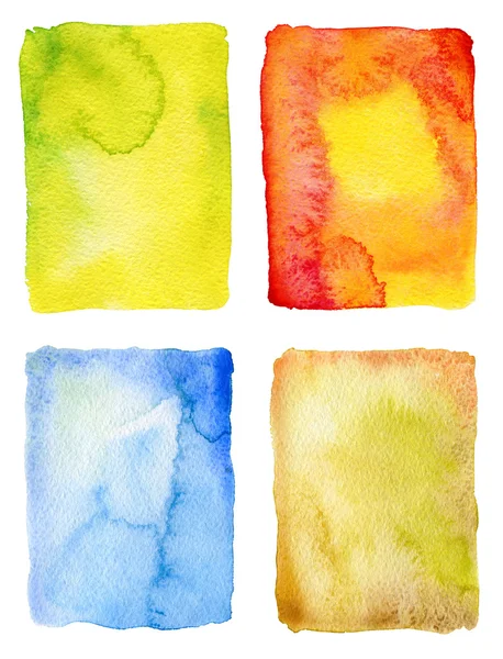 Abstract watercolor painted backgrounds — Stock Photo, Image
