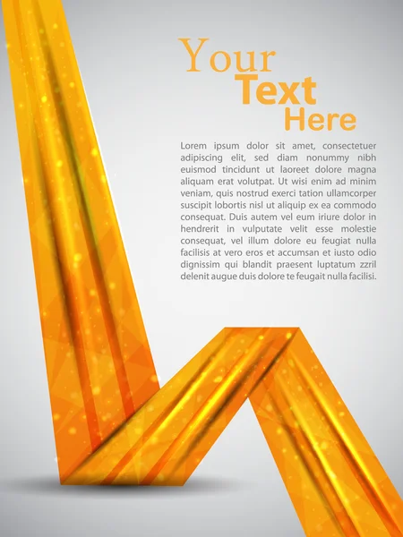 Carte orange — Image vectorielle
