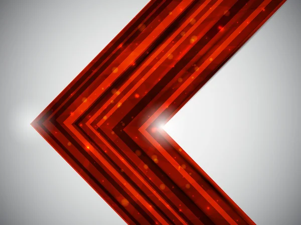 Carte abstraite rouge — Image vectorielle