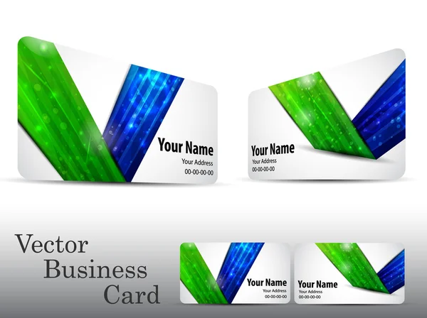 stock vector Vector business card