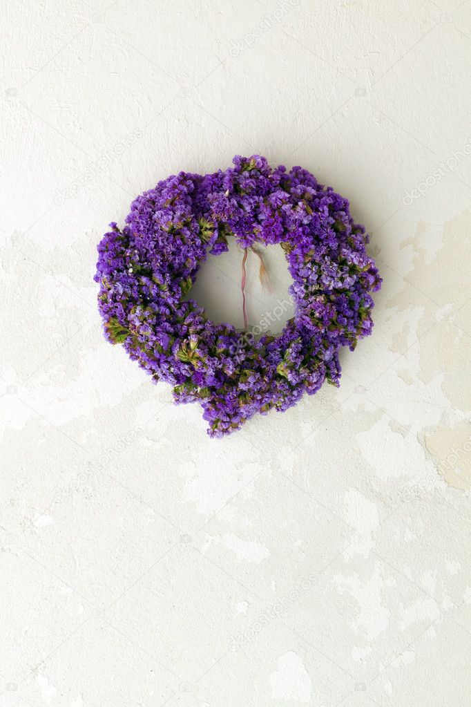 Flower wreath in greece