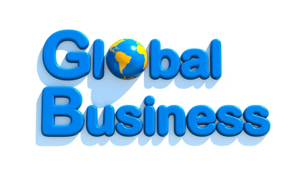 Concept of global business — Stock Photo, Image