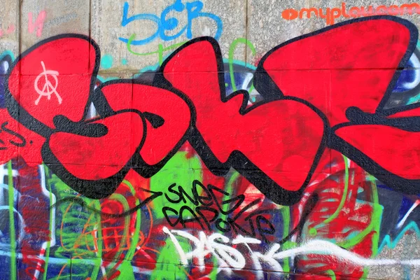 Legjobb graffiti kép — Stock Fotó