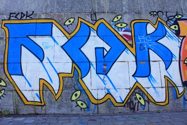 Miglior immagine graffiti — Foto Stock