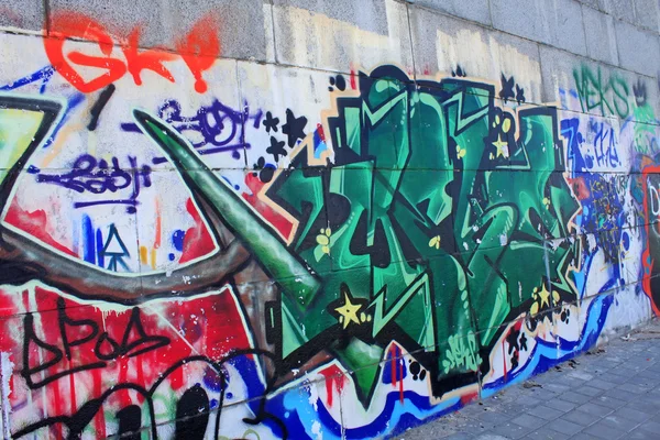 Najlepszy obraz graffiti — Zdjęcie stockowe