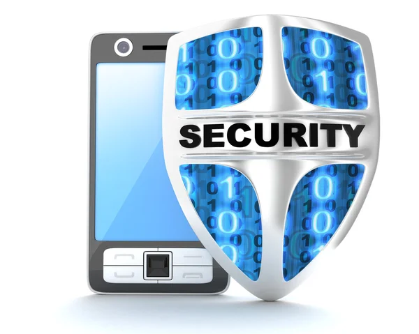 PDA abd shield security — Stockfoto