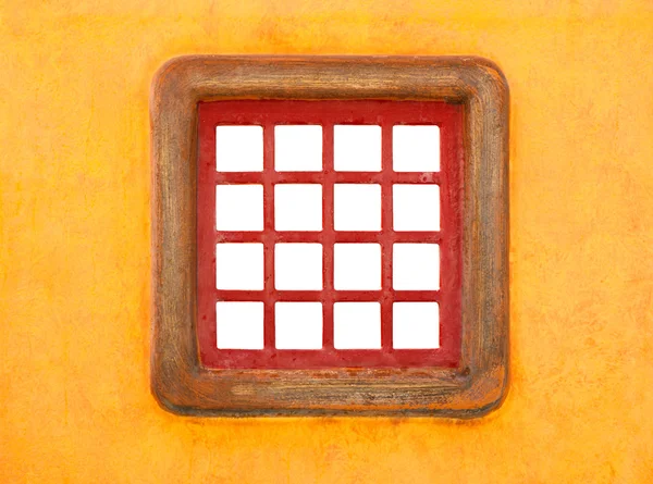 Сказочное тюремное окно — стоковое фото