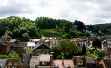 Village in the ardennes clipart