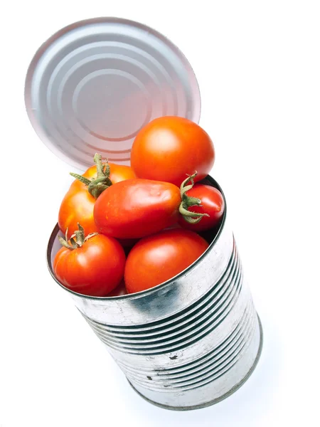 Tomate em lata — Fotografia de Stock