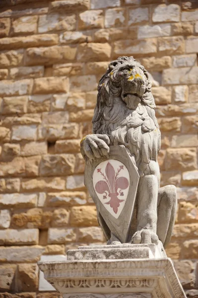 León de Florencia Imagen De Stock