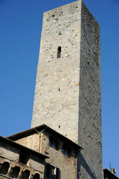 San Gimignano (Toscana ) — Fotografia de Stock
