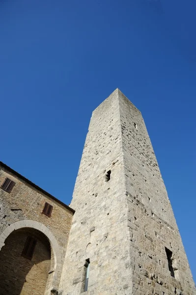 Сан Джиминьяно (Тоскана) ) — стоковое фото