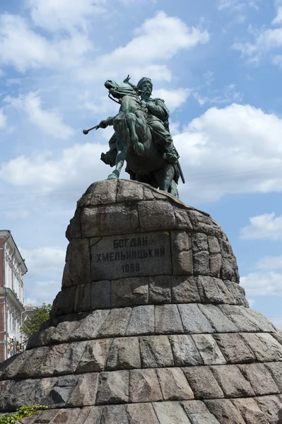 Памятник Богдану Хмельницкому — стоковое фото