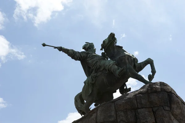 Památník bogdan khmelnitskiy — Stock fotografie