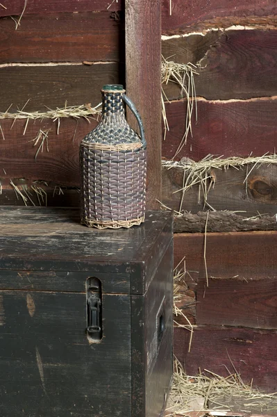 Old wine bottle — Stock Photo, Image