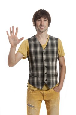 Genç bir adamın portresi