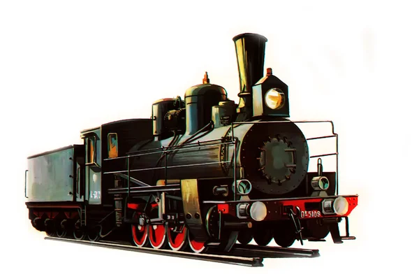 机车 2-5109 — 图库照片