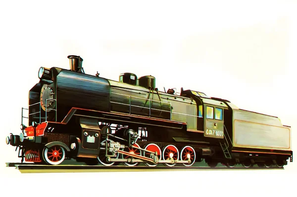 Locomotiva SO17-1000 — Foto Stock