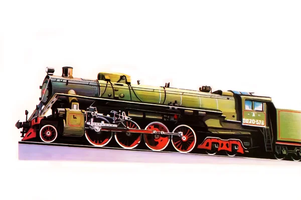 Locomotive FDp20-578 — Stock Photo, Image