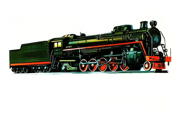 Locomotive FD20-2610 — Stock Photo, Image