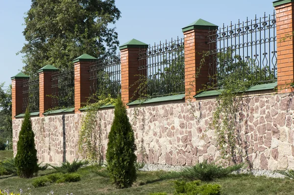 Stock image Monastery of stone fence