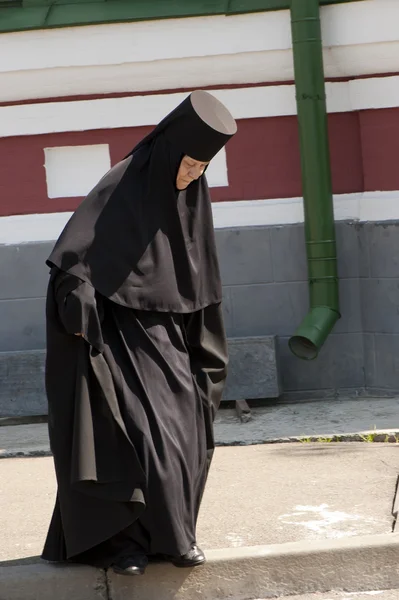 Prawosławna zakonnica — Zdjęcie stockowe