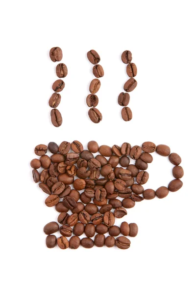 Символ чашки кофе — стоковое фото